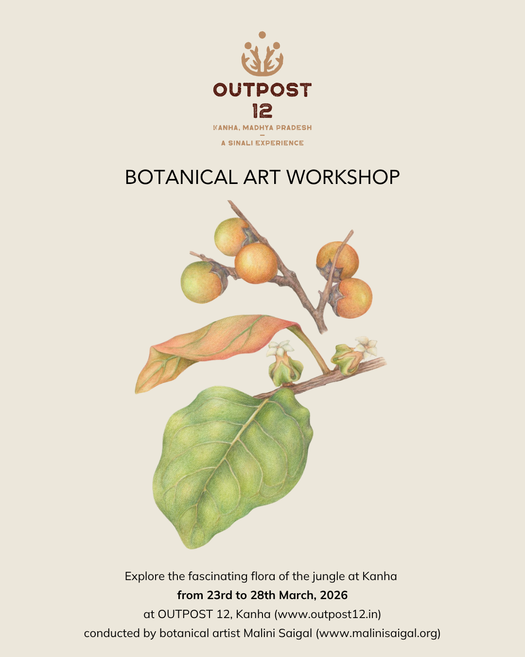 Botanical Art Workshop 2026